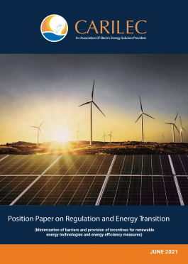 CARILEC Position Paper on Regulation and Energy Transition - June 2021-01